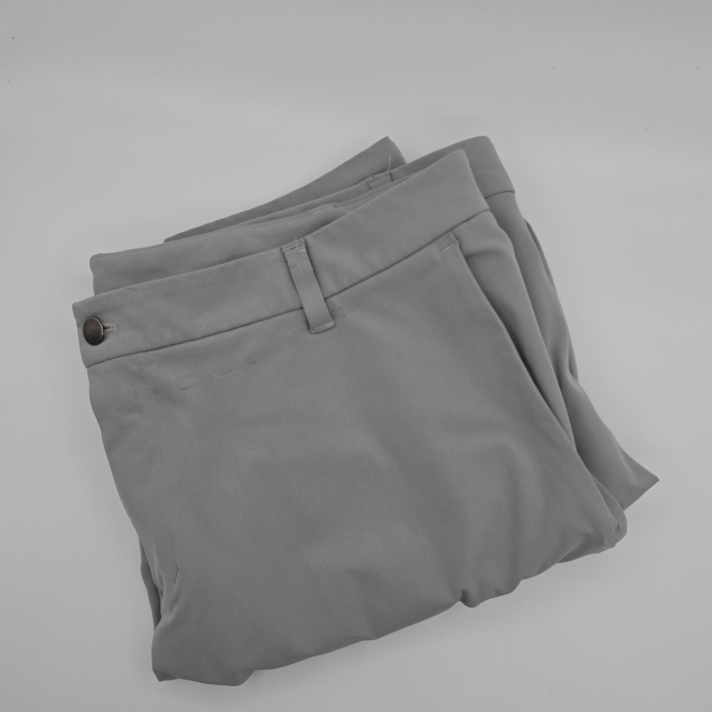Lululemon Commission Pants Mens 40 Gray Casual Office ABC Slim Business